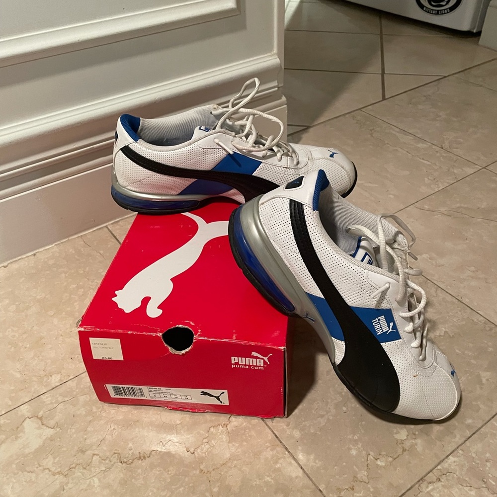 MENS PUMA CELL TURIN PERF SHOES SIZE 10 FOR SALE!